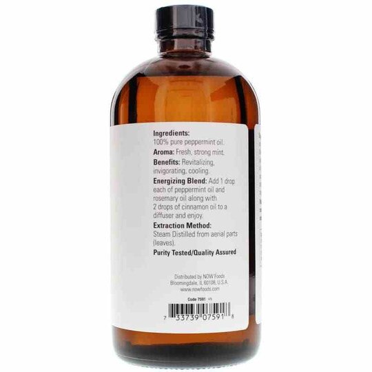 Peppermint Essential Oil, NOW